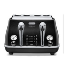 Delonghi Black 4 Slice Toaster