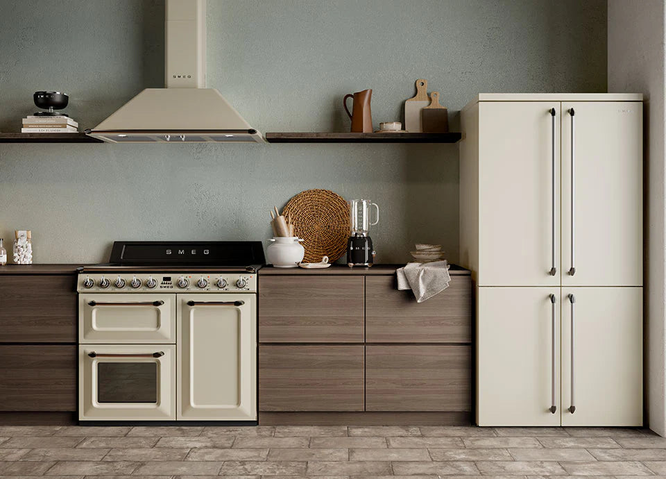 Smeg Victoria 100cm Cooker Hood | Cream | KT100PE