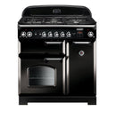 Rangemaster Classic 90 Dual Fuel | Black | CLA90DFFBL/C