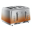 Russell Hobbs Eclipse 4 Slice Toaster | Copper Sunset | 25143