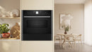 Neff Built-In 14cm High Accessory Warming Drawer Black with Graphite-Grey Trim – N24ZA11G1