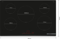 Bosch Series 6 Induction Hob 80cm – Black | PIV831HB1E