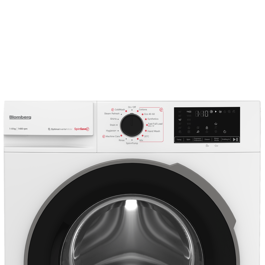 Blomberg 8kg 1400rpm Washing Machine with SpinSave White | LWA18461W