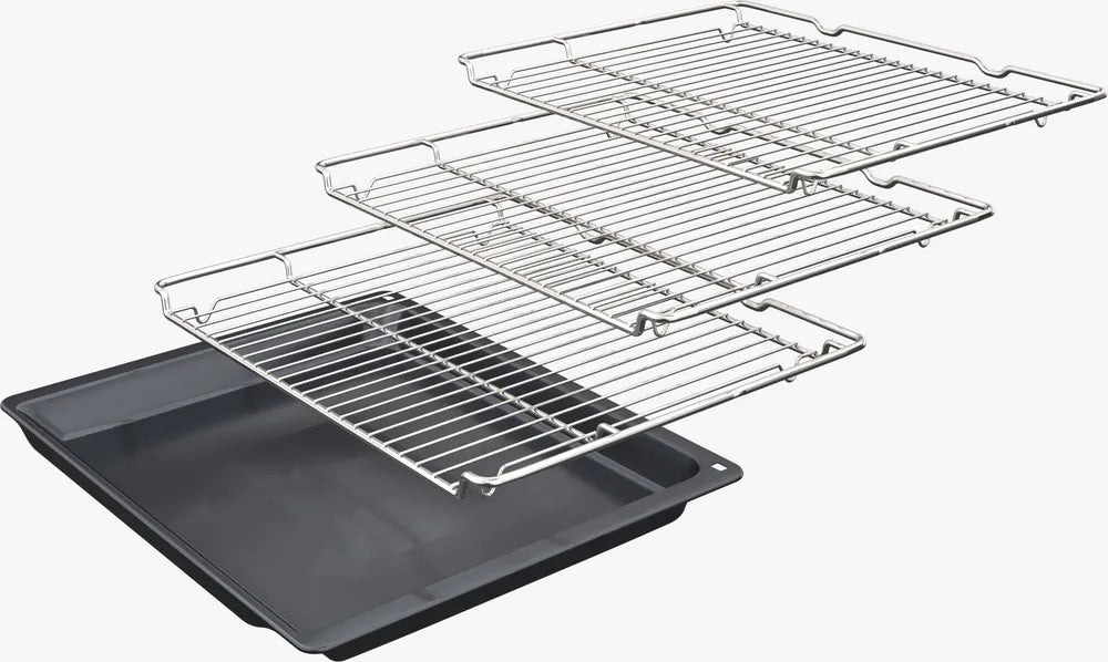 Bosch Series 4, Built-in Double Oven MBA533BS3B (NEW) STEEL
