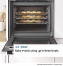 Bosch Series 4, Built-in Double Oven MBA533BS3B (NEW) STEEL