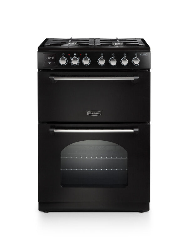 Rangemaster Classic 60cm Black - Dual Fuel