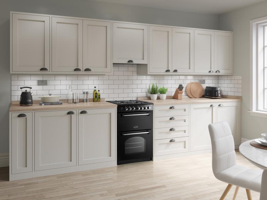 Rangemaster Classic 60cm Black - Dual Fuel