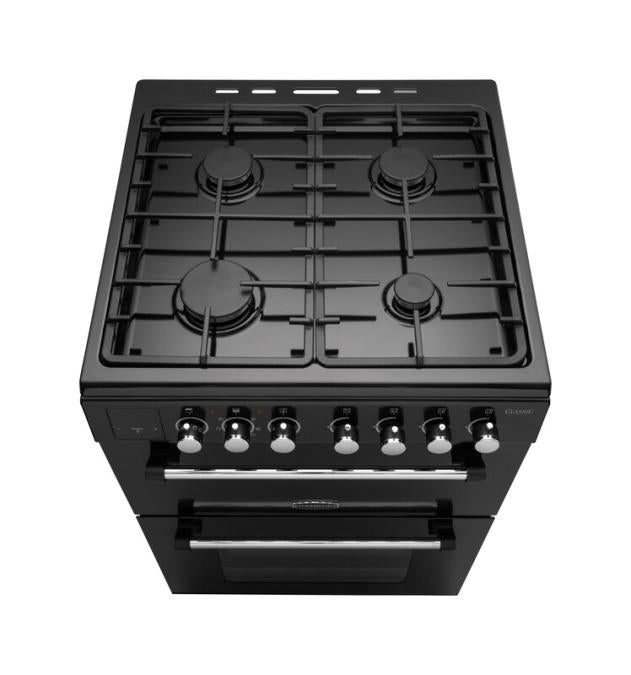 Rangemaster Classic 60cm Black - Dual Fuel