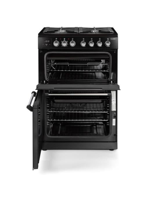 Rangemaster Classic 60cm Black - Dual Fuel