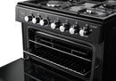 Rangemaster Classic 60cm Black - Dual Fuel