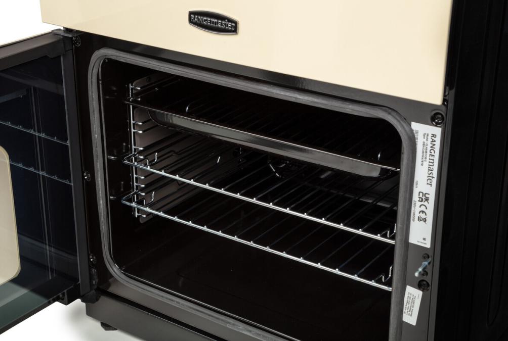 Rangemaster Classic 60cm Black - Dual Fuel
