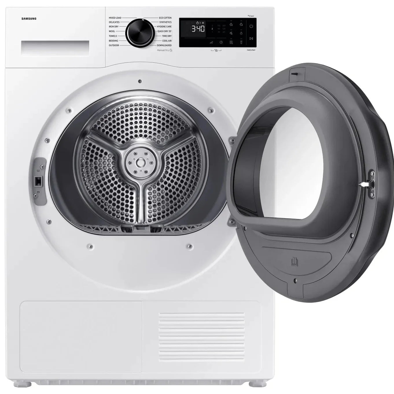 Samsung Series 5 Ai 9KG Heat Pump Tumble Dryer White | DV90DG52A0AEEU