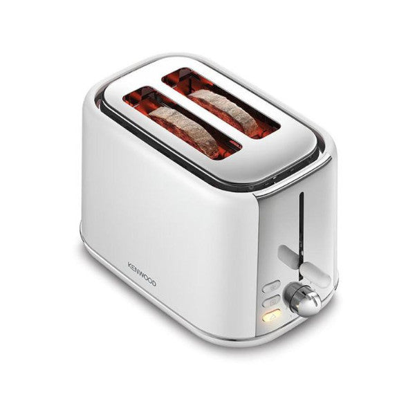 Kenwood Abbey Lux 2-Slice Toaster | White/Chrome