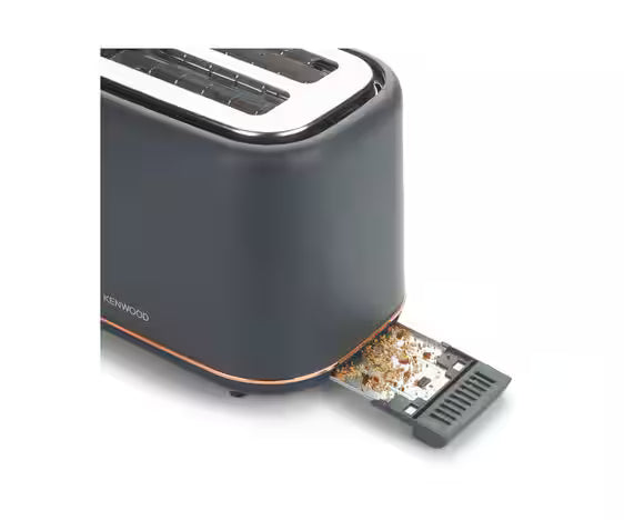 Kenwood Abbey Lux _Slice Toaster  |  Grey/Rose