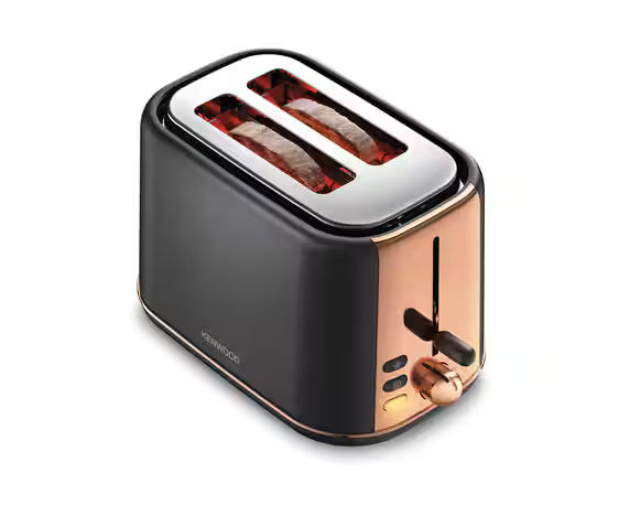 Kenwood Abbey Lux _Slice Toaster  |  Grey/Rose