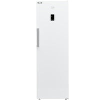 Beko Freestanding Tall Larder Fridge Steel | LNP4686LVPS