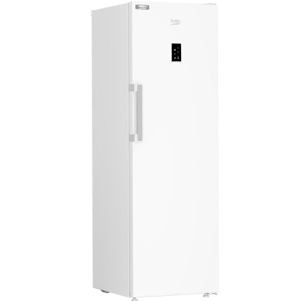 Beko Freestanding Tall Larder Fridge Steel | LNP4686LVPS
