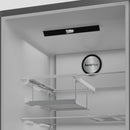 Beko Freestanding Tall Larder Fridge Steel | LNP4686LVPS