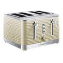 Russell Hobbs Inspire 4 Slice Toaster | Cream | 24384