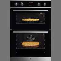 Electrolux Steel Electric Double Oven | EDFDC46X