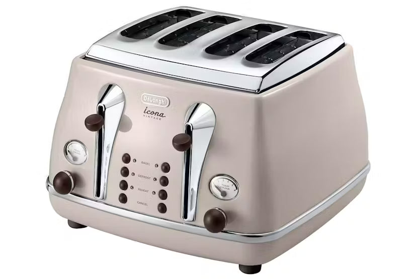 Delonghi Toaster Vintage Beige CTOV4003.BG