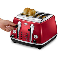 Delonghi Micalite Red Toaster CTOM4003.R