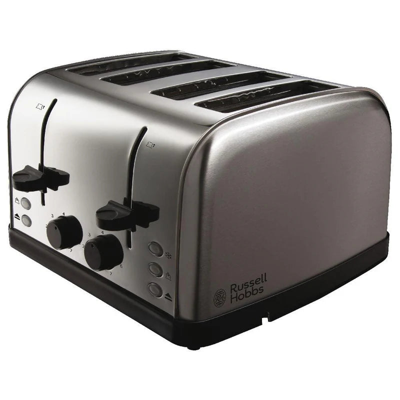 Russell Hobbs Futura 4 Slice | Stainless Steel | 18790
