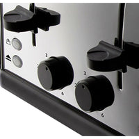 Russell Hobbs Futura 4 Slice | Stainless Steel | 18790