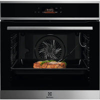 Electrolux Pyrolytic Single Oven | Stainless Steel | EOE8P09X