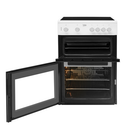Beko Electric Cooker White 600mm | KTC611W
