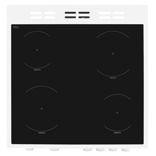Beko Electric Cooker White 600mm | KTC611W