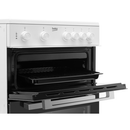 Beko Electric Cooker White 600mm | KTC611W