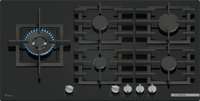 Bosch 90cm Gas Hob Black Glass | PPM9A6i40