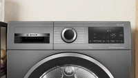 Bosch Series 6 9kg Heat Pump Dryer Graphite | WQG245R1GB