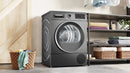 Bosch Series 6 9kg Heat Pump Dryer Graphite | WQG245R1GB