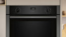 Neff N50 Built-in Oven, Hide & Slide, Graphite-Grey B3ACE4AG3B