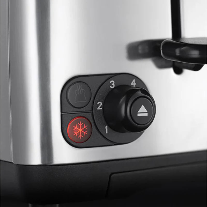 Russell Hobbs Brushed Steel 2 Slice Toaster | 24080
