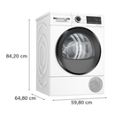 Bosch Dryer Heat Pump Series 6 9kg White | WQG24500GB