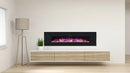 Ezee Glow 60" Grand Zara Black Wall Hung Fire