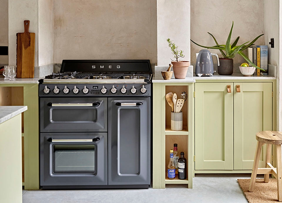 Smeg Victoria 110cm Induction Range Cooker | Slate Grey | TR4110IGR