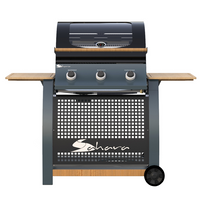 Sahara S350 3 Burner Gas BBQ