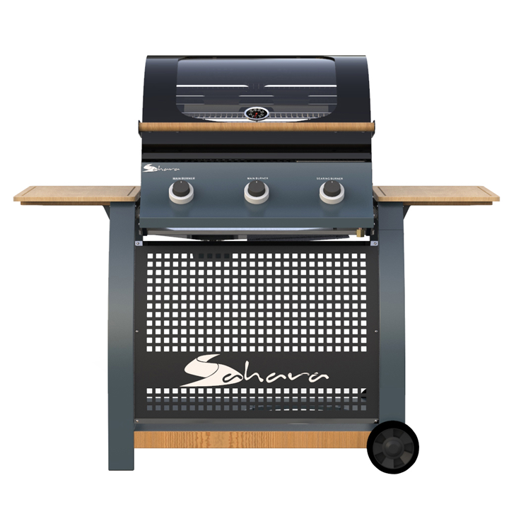 Sahara S350 3 Burner Gas BBQ
