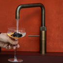 Quooker Pro3 Fusion Square Patinated Brass