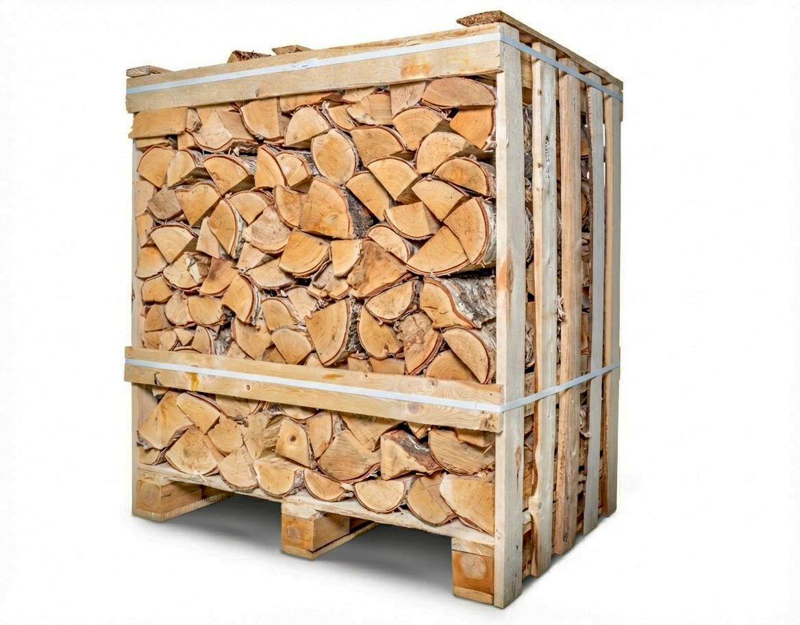 Kiln Dried Birch Crate  1.50 M3 (4 Rows)