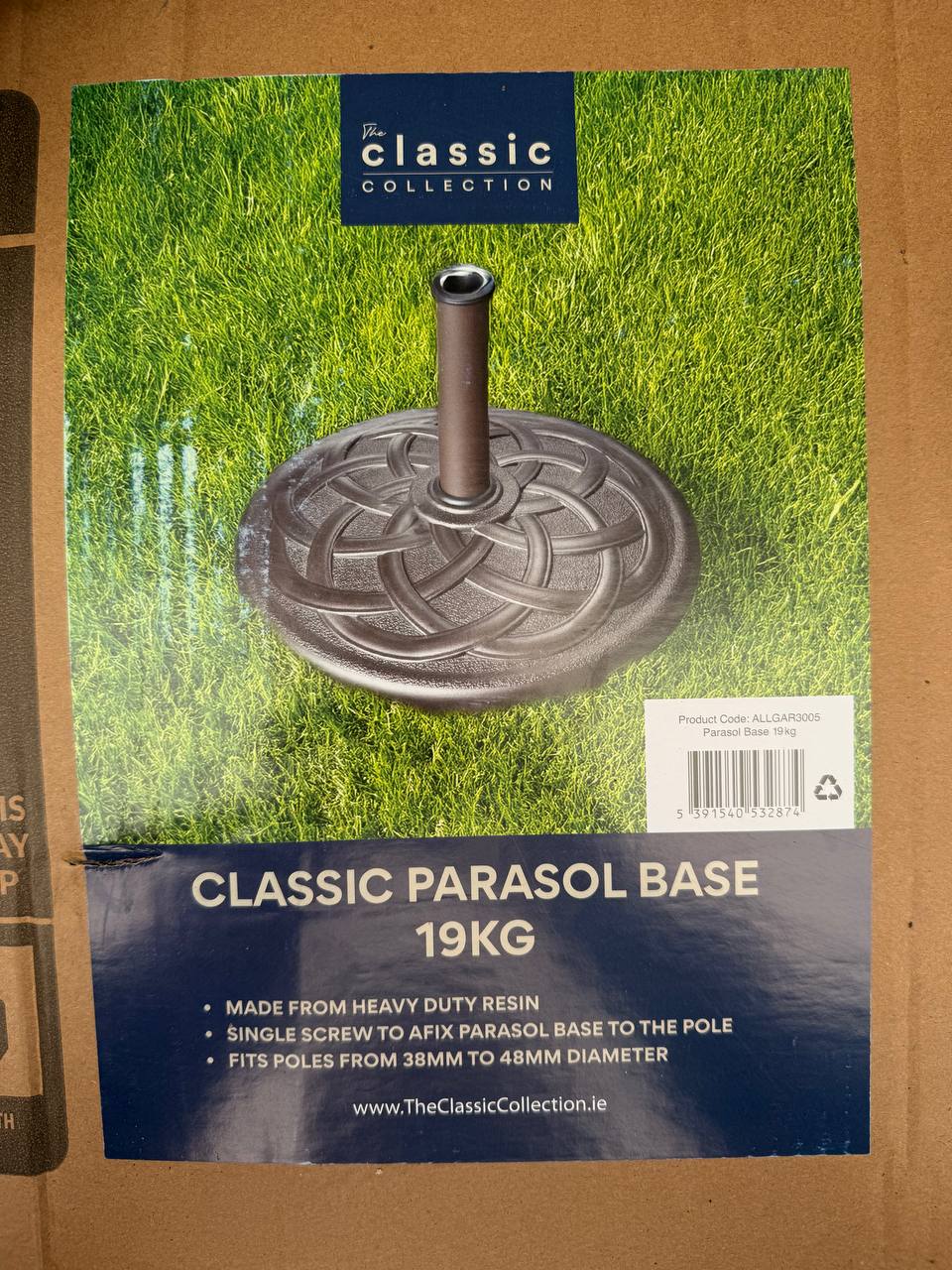 Parasol Base 18kg