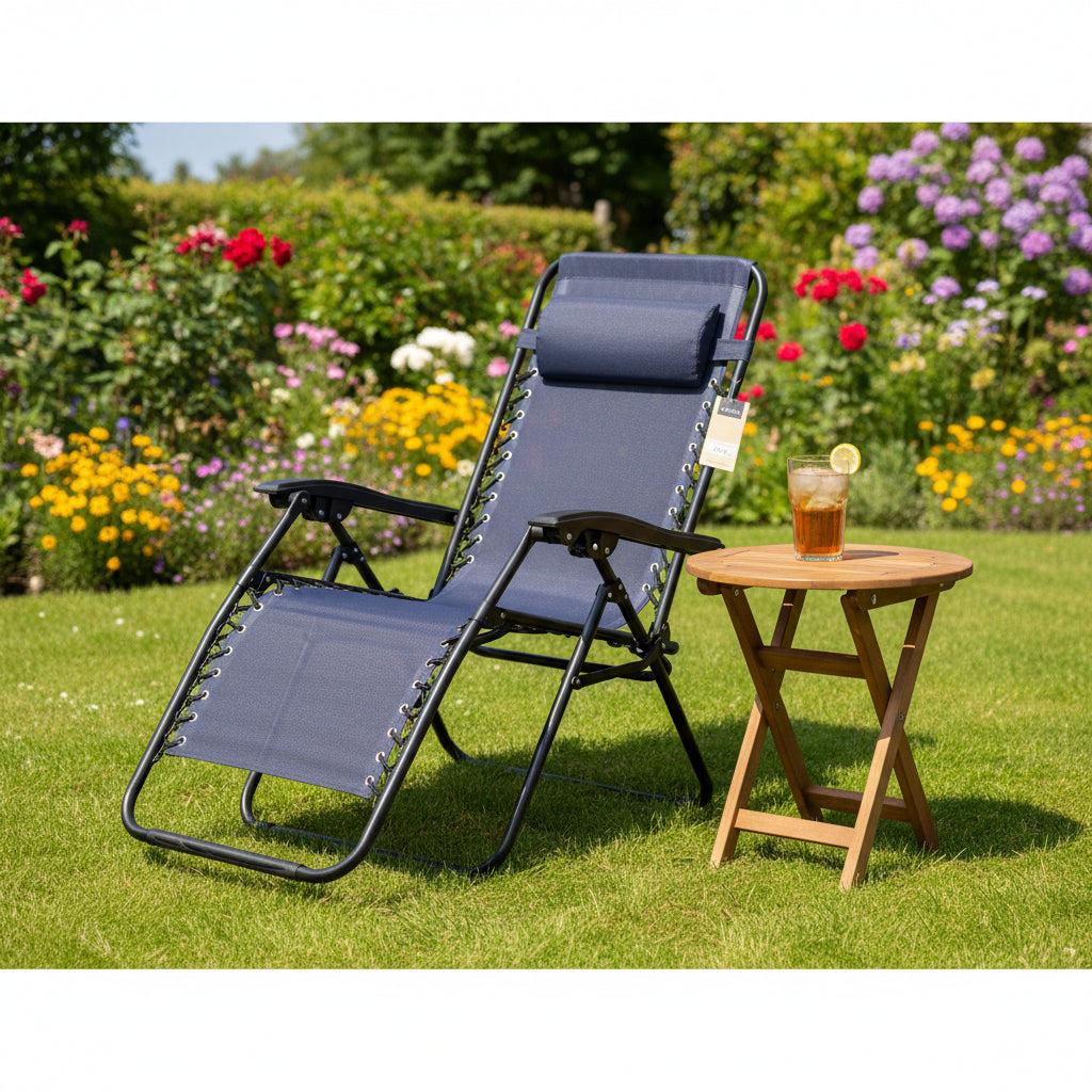 Zero Gravity Chair Blue