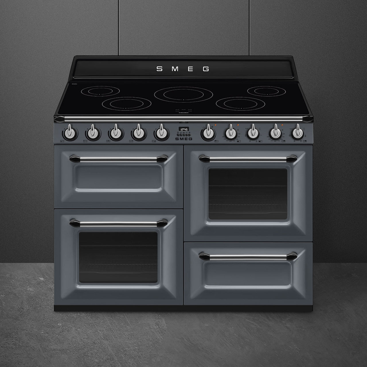 Smeg Victoria 110cm Induction Range Cooker | Slate Grey | TR4110IGR