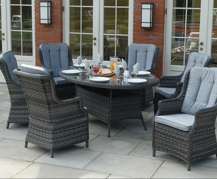 Amalfi Rattan 6 Seater Set | MJT622