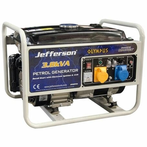 Picture of Jefferson 3.0KW Petrol Generator With Avr & Recoil Start
