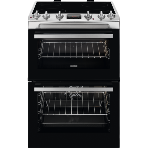 Picture of Zanussi Electric Cooker Steel 600mm | ZCV66250XA